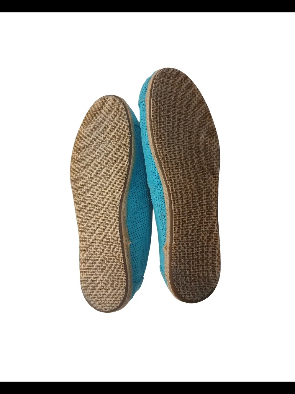 Toms Women's Perforated Slip-On Flats in Turquoise